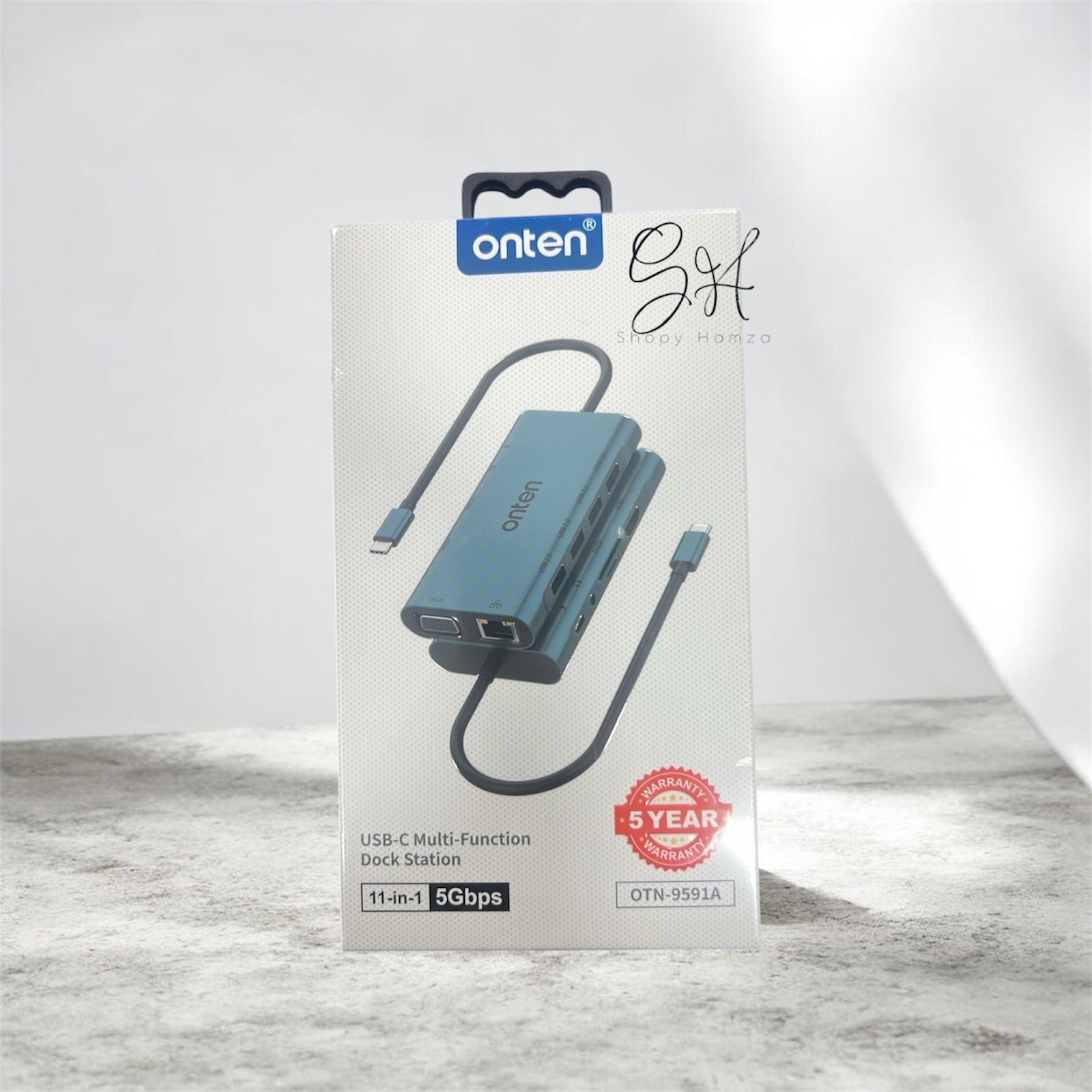 Adaptateur USB-C 11 en 1 Onten Dock Station